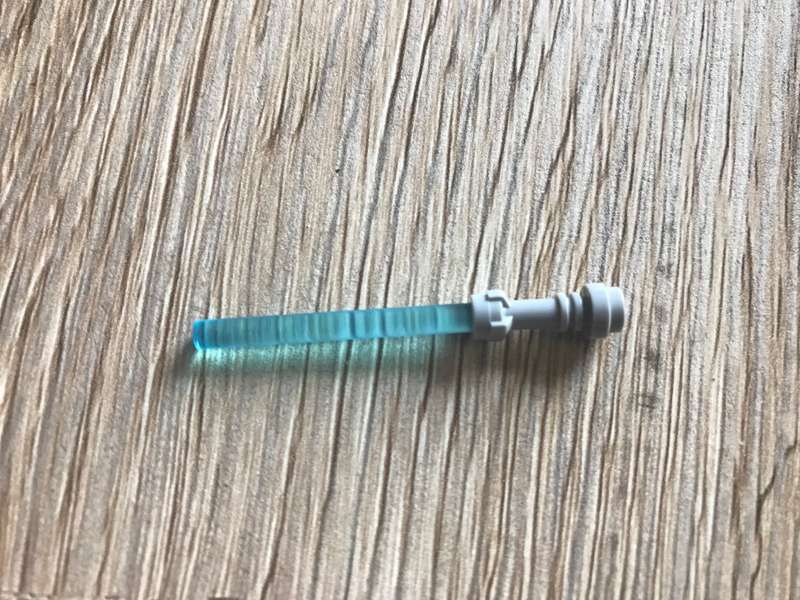 Blue Lightsaber - Lego Star Wars Minifigure Accessory