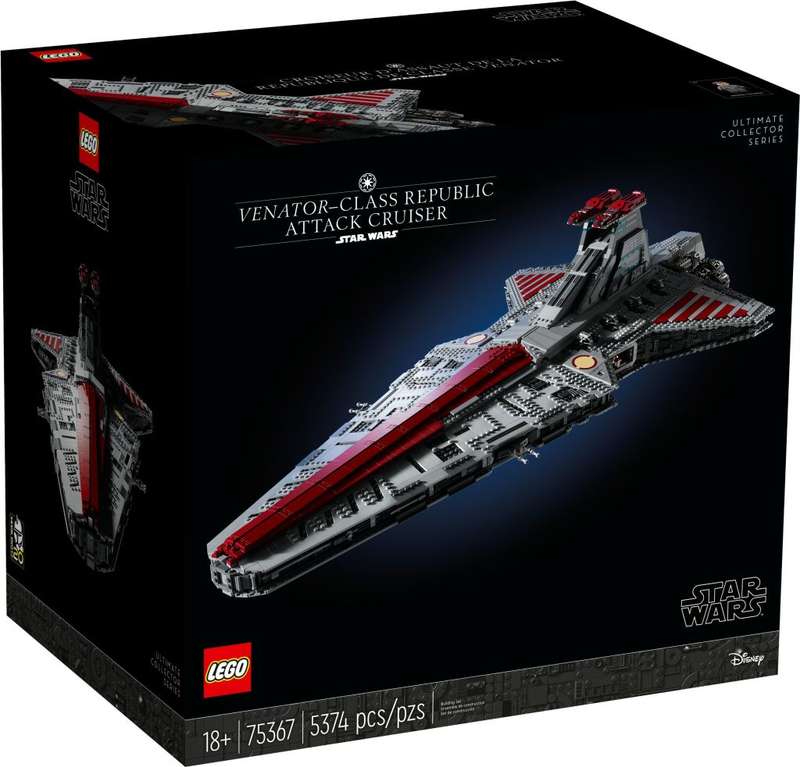 Venator-Class Republic Attack Cruiser (75367) Lego Star Wars Exclusive Set