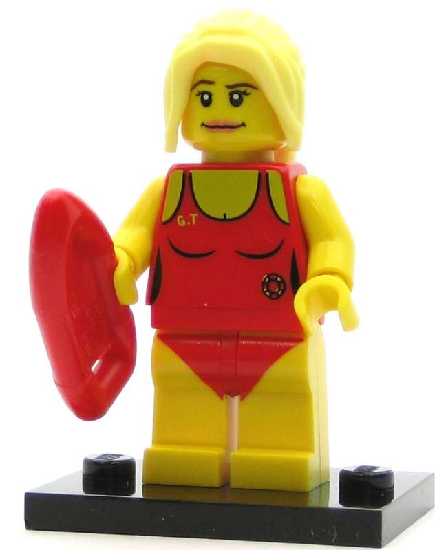 Lifeguard (Series 2) Lego Minifigure