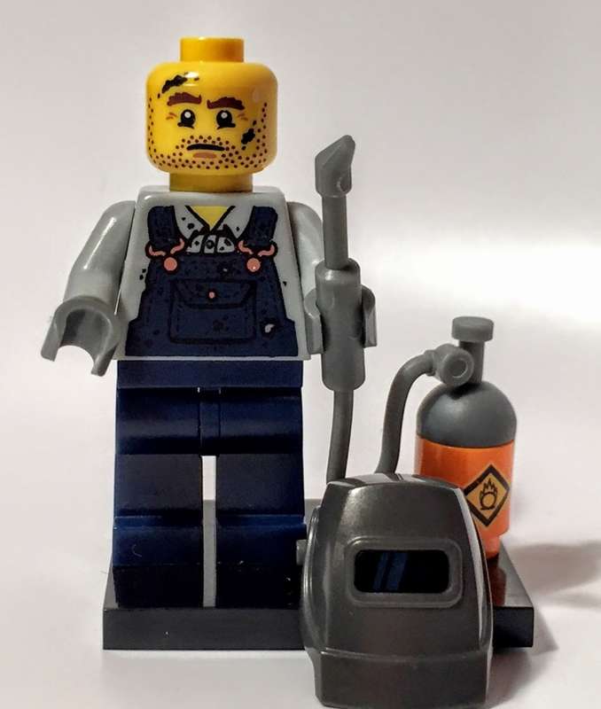 Welder (Series 11) Lego Minifigure