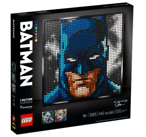 Jim Lee Batman Collection (31205) Lego Art Set