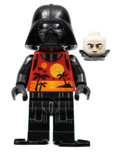 Darth Vader Summer Outfit - Lego Star Wars Minifigure