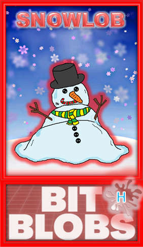 Bit Blobs Holiday 2023 Pack - 3 NFTs - Original Art