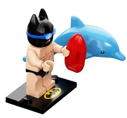 Swimsuit Batman (The Lego Batman Movie Series 2) Lego Minifigure