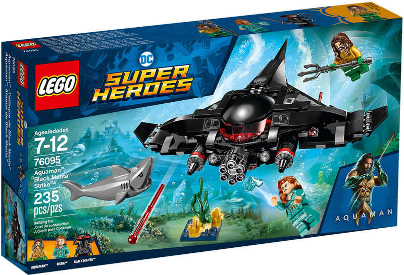 Aquaman: Black Manta Strike (76095) Lego Super Heroes Sealed Set