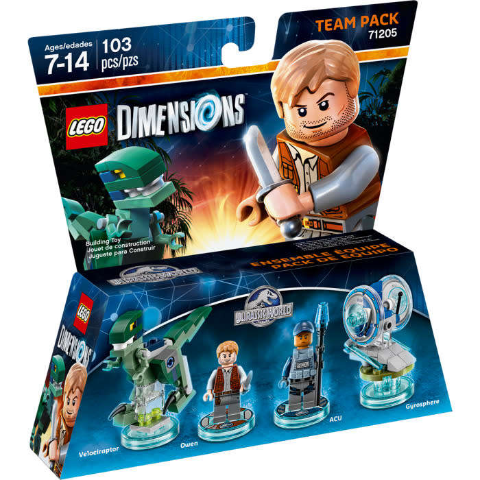 Team Pack - Jurassic World (71205) Lego Dimensions Sealed Set