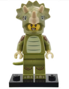 Triceratops Costume Fan (Series 25) Lego Minifigure