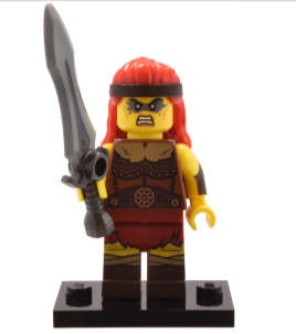 Fierce Barbarian (Series 25) Lego Minifigure