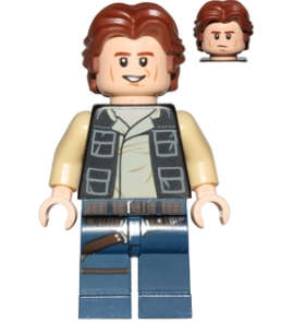 Han Solo - Lego Star Wars Minifigure
