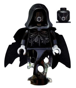 Dementor with Black Cape - Lego Harry Potter Minifigure