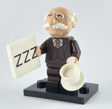 Waldorf (The Muppets) Lego Minifigure
