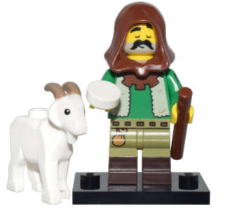 Goatherd (Series 25) Lego Minifigure