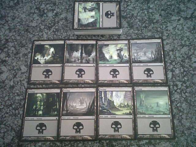 MAGIC The Gathering - Land Card Sets + Over 2000 other cards.