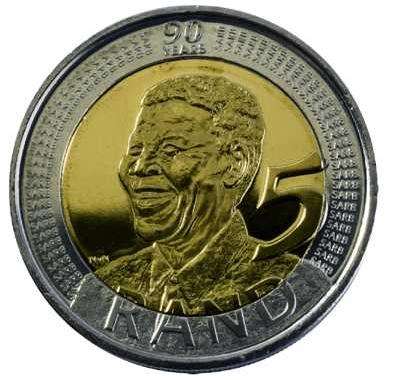 Mandela 2008 90th Birthday R5 ||| UNC ||| 20 Available