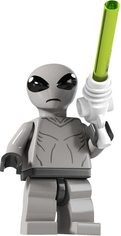 CLASSIC ALIEN - LEGO Minifigures - Series 6 (NEW)