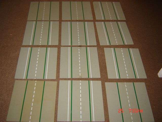 Lego Road plates (Straight x 12 plates)