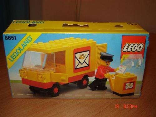 Lego Vintage Post Office van