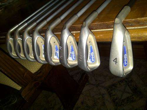 ****ORIGINAL PING G2 BLACK DOT IRONS WITH GRAPHITE SHAFTS*****