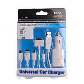 6 in 1 Universal Car Charger