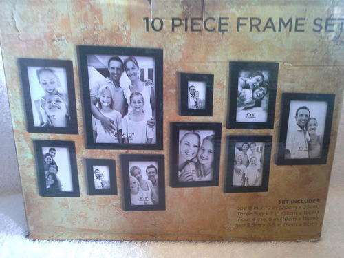 *** 10 Piece Frame Collection Black***