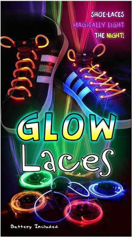 Pair of **GLOWING SHOE LACES**RED