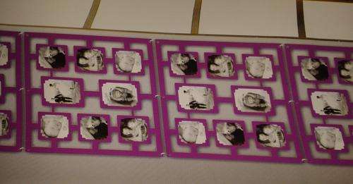 Frame Decor 4 Panels ***Purple
