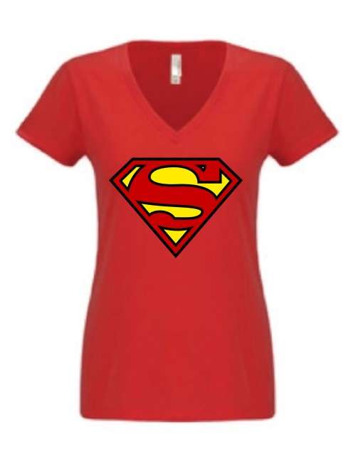 Superman ladies imported T-shirt