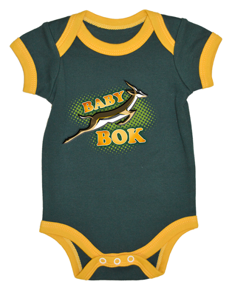 Officially Licenced Baby bok baby grow - ONLY 6-9 months Available