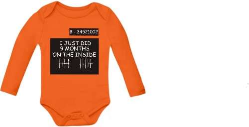 9 Months on the inside long sleeves - 6-12 MONTHS ONLY
