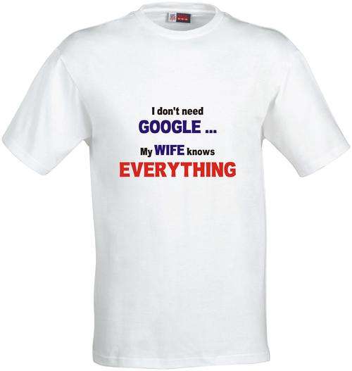 Mens slogan t-shirt