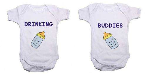 Twin Slogan Baby Grows