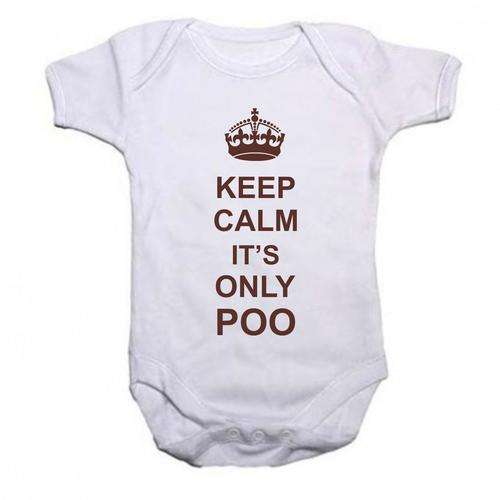 Keep calm its only poo baby grow