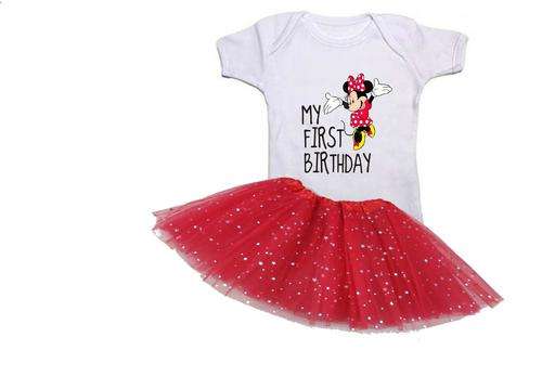 My first birthday baby grow with tutu