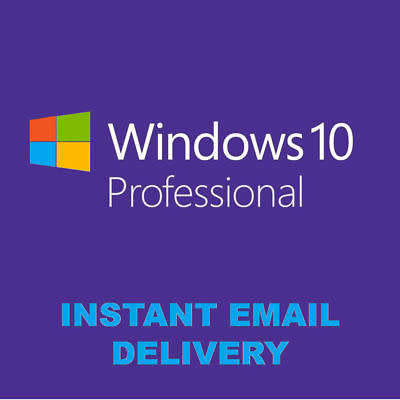 Microsoft Windows 10 Pro Professional 32/64bit Digital License Key......BARGAIN!!!!!!!