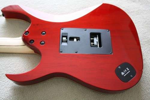 Ibanez RG950 QM Premium Electric Guitar - Red Desert Quilt Maple Top w/ Dimarzio Pickups and Case!!