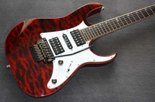 Ibanez RG950 QM Premium Electric Guitar - Red Desert Quilt Maple Top!!