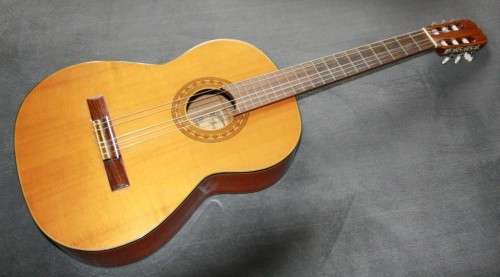 1970's KG.K.K. Classical Guitar - Cedar Top, Mahogany Back and Sides with Case - Made in Japan!