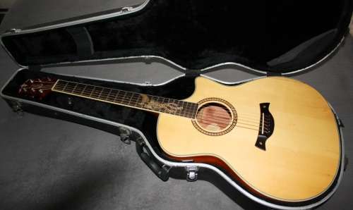 Crafter 34th Anniversary PK-Bubinga Acoustic Guitar - with CNB Hard Case!!