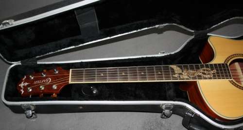 Crafter 34th Anniversary PK-Bubinga Acoustic Guitar - with CNB Hard Case!!