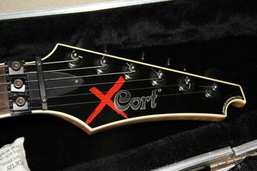 Cort X-Custom Electric Guitar - with EMG 81/85 Pickups and Molded HardCase!! High End Korean Made!!