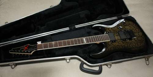 Cort X-Custom Electric Guitar - with EMG 81/85 Pickups and Molded HardCase!! High End Korean Made!!