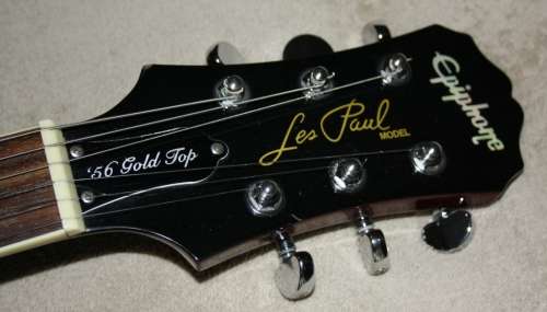 Epiphone Gibson Les Paul '56 Gold Top Electric Guitar - P90 Pickups - Original Epiphone Case!!