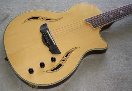 Dreambow Nashville-A Thinline Electro-Acoustic Guitar! - Planet Inlays.. STUNNING!!
