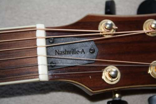 Dreambow Nashville-A Thinline Electro-Acoustic Guitar! - Planet Inlays.. STUNNING!!