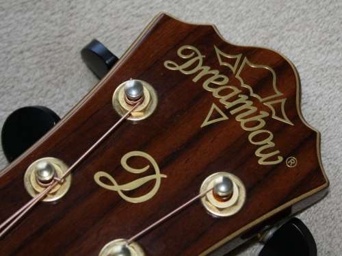 Dreambow Nashville-A Thinline Electro-Acoustic Guitar! - Planet Inlays.. STUNNING!!