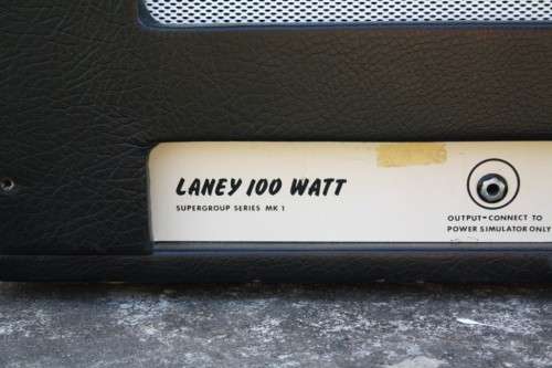 1969 Handwired Laney Supergroup Mk1 100 watt Guitar Amp (Full Valve) - SUPER RARE!! Tony Iommi