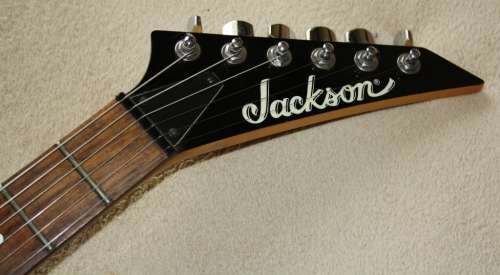 Jackson JS32 Flying V - Electric Guitar (Gloss Black) - Good Condition - Randy Rhodes Style