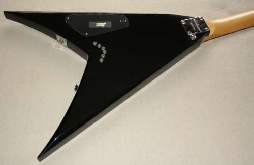 Jackson JS32 Flying V - Electric Guitar (Gloss Black) - Good Condition - Randy Rhodes Style