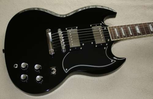 Tokai SG Electric Guitar - Gloss Black (Spotless) - Amazing Sounding and Playing Guitar!! AC/DC!!