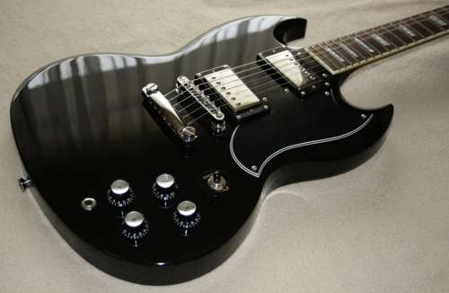 Tokai SG Electric Guitar - Gloss Black (Spotless) - Amazing Sounding and Playing Guitar!! AC/DC!!